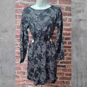 Women's UNIVERSAL THREAD Long Balloon Sleeves Mini A-Line Dress XS